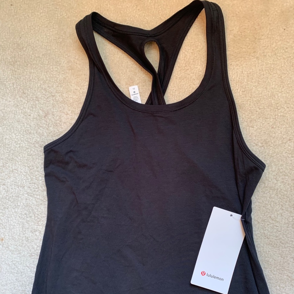 Lululemon maxi dress black NWOT size 10